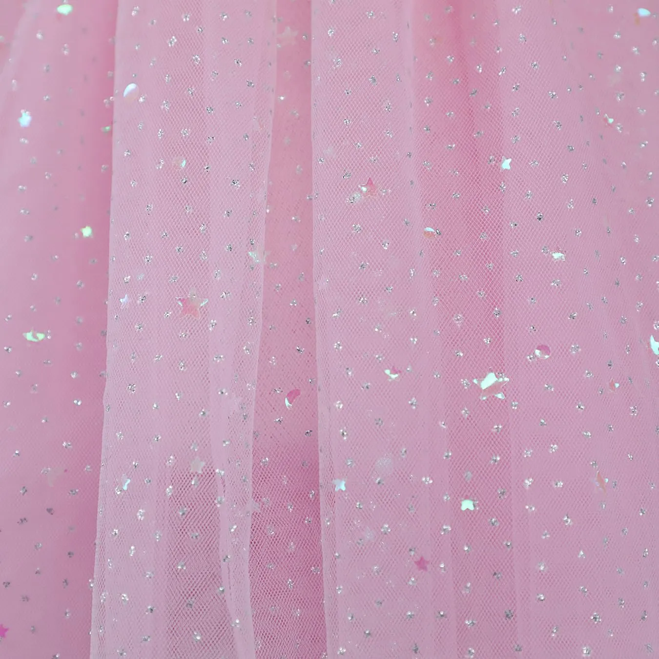 2Bunnies Girls' Ombre Sequin Tulle Dress
