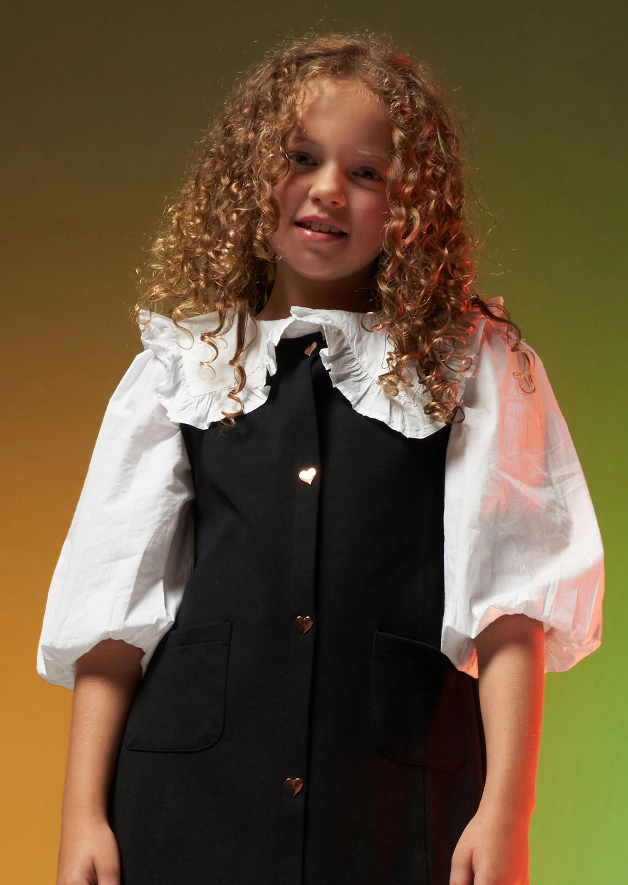 A-line Pinafore Dress