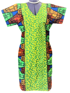 AFRICA PRINT DRESS