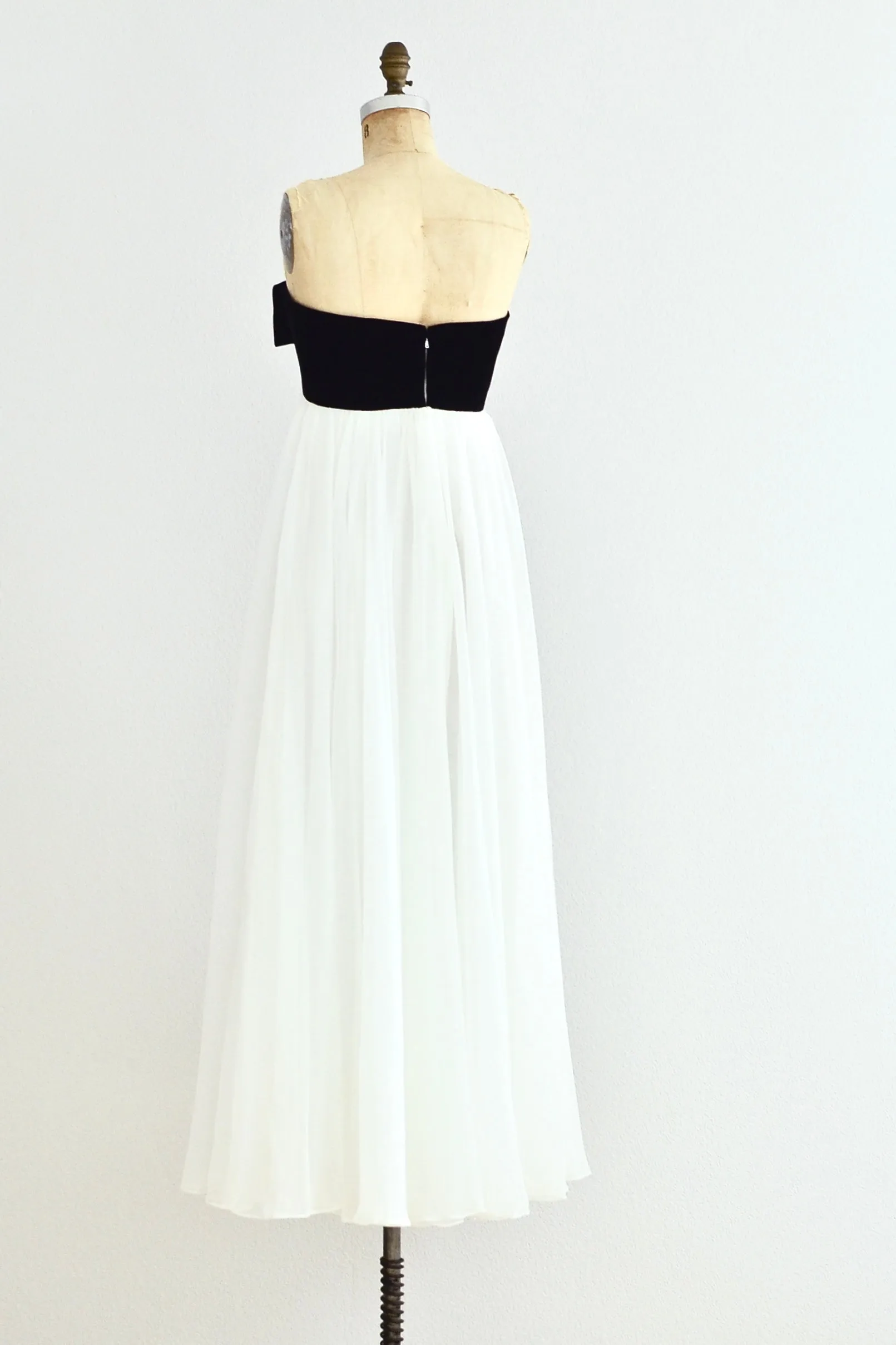 Alan Cherry Strapless Gown / S