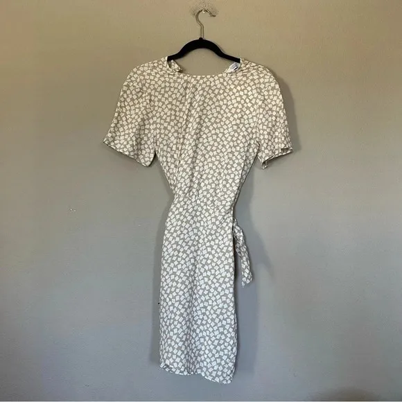 &amp; OTHER STORIES Printed Knot Detail Mini Dress 2 NWT
