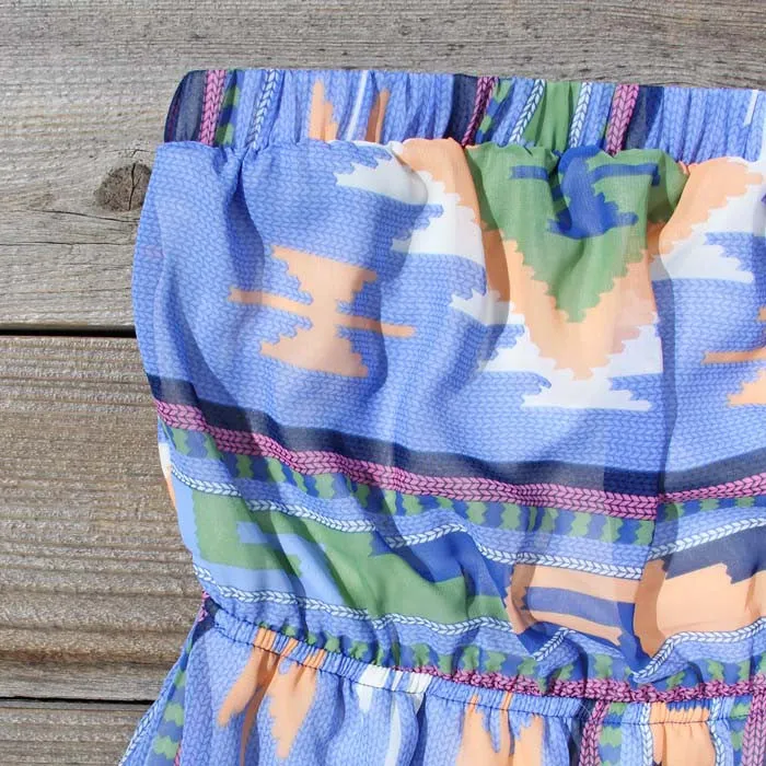 Ancient Meadow Dress in Blue
