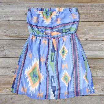 Ancient Meadow Dress in Blue