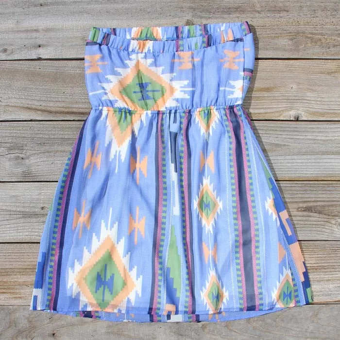 Ancient Meadow Dress in Blue