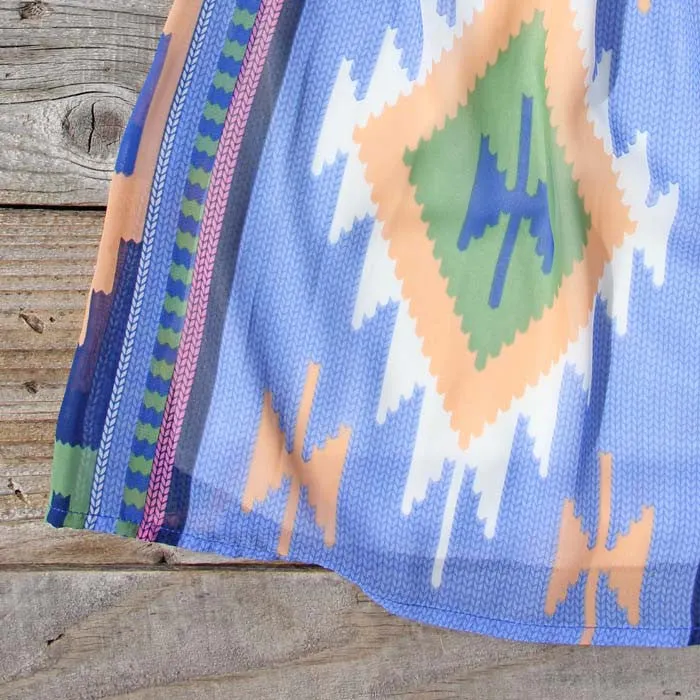 Ancient Meadow Dress in Blue