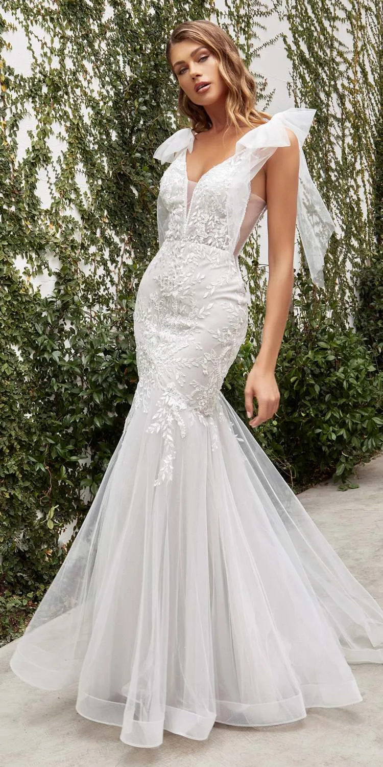 Andrea & Leo A1039W Vika Lace Mermaid Wedding Gown
