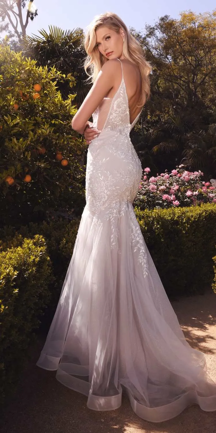 Andrea & Leo A1039W Vika Lace Mermaid Wedding Gown