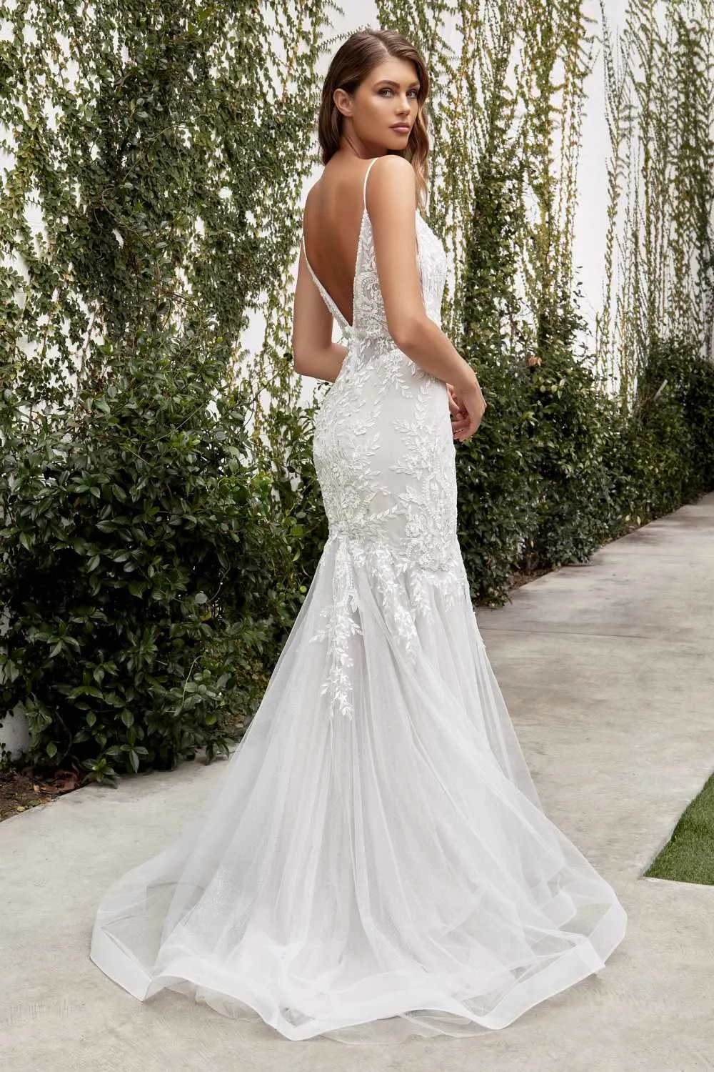 Andrea & Leo A1039W Vika Lace Mermaid Wedding Gown