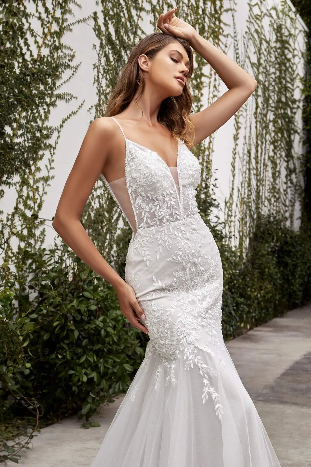Andrea & Leo A1039W Vika Lace Mermaid Wedding Gown