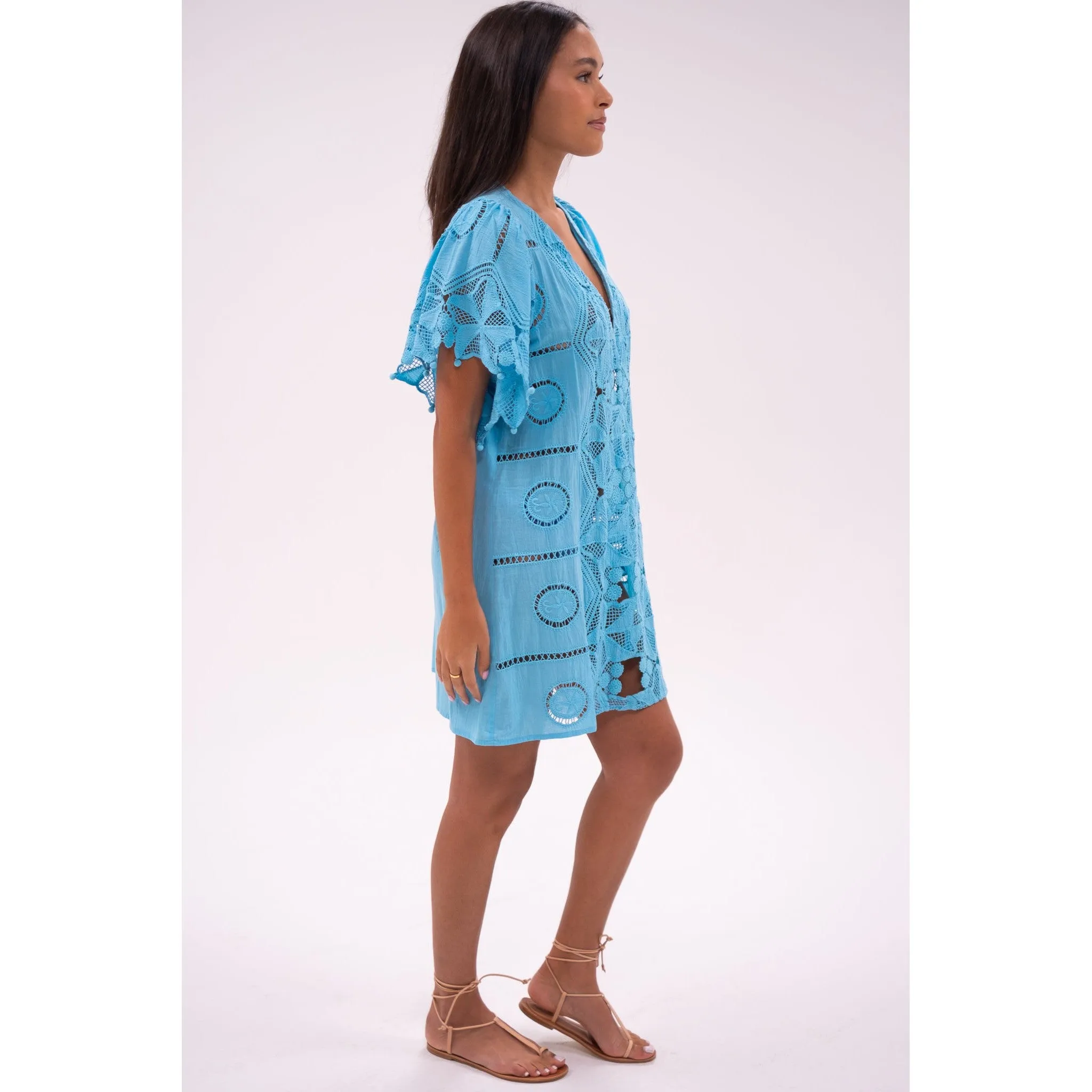 Angel Kaftan Lace Mini