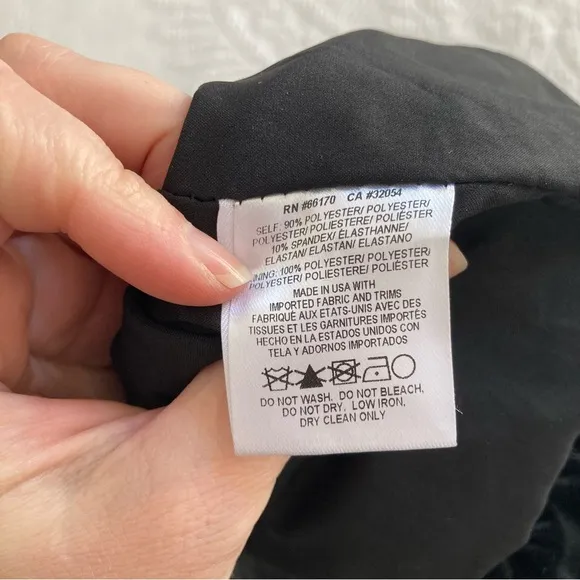 Anthropologie Hutch Velvet Black Ruched Dress size 2