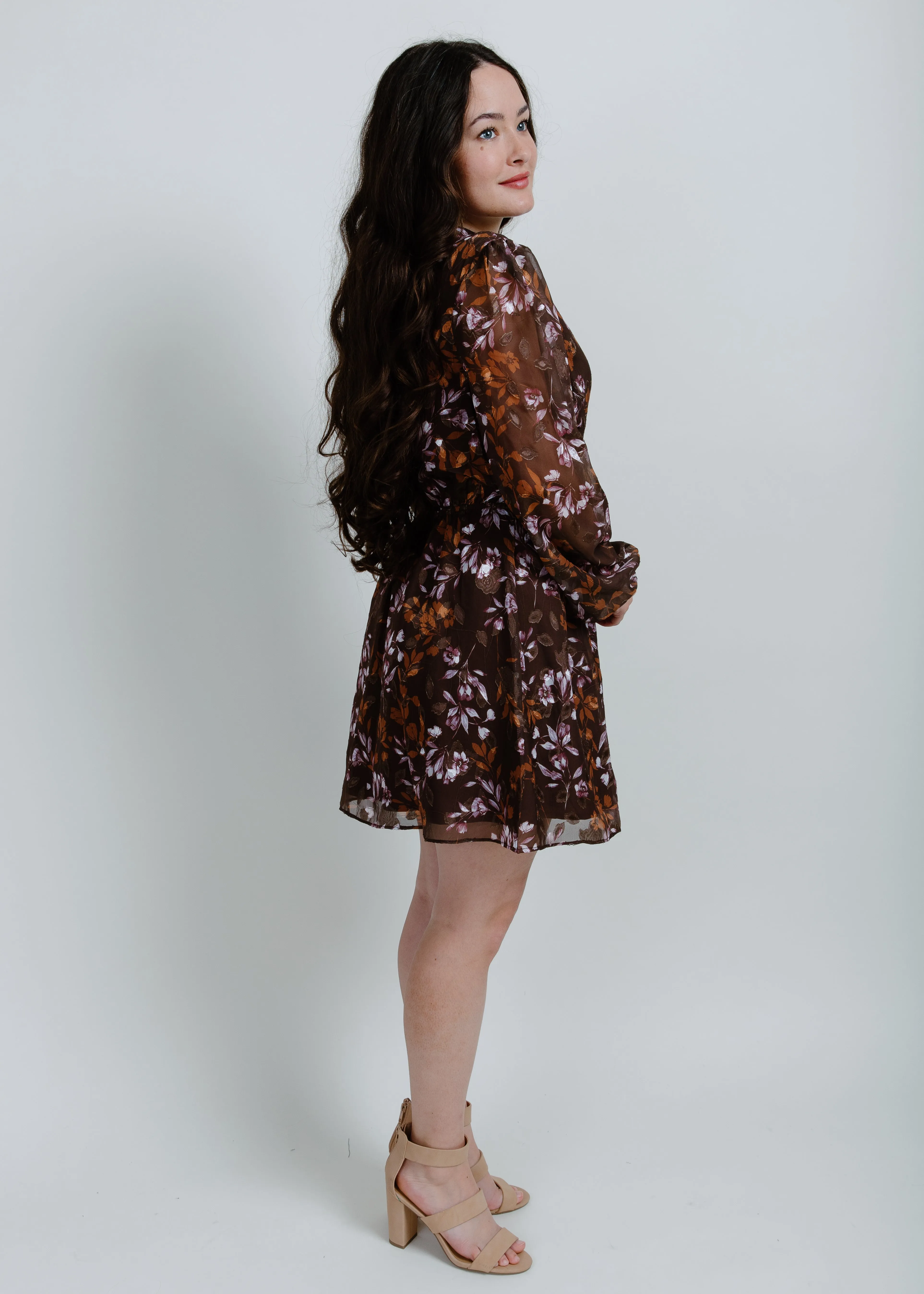 Aria Mockneck Mini Dress