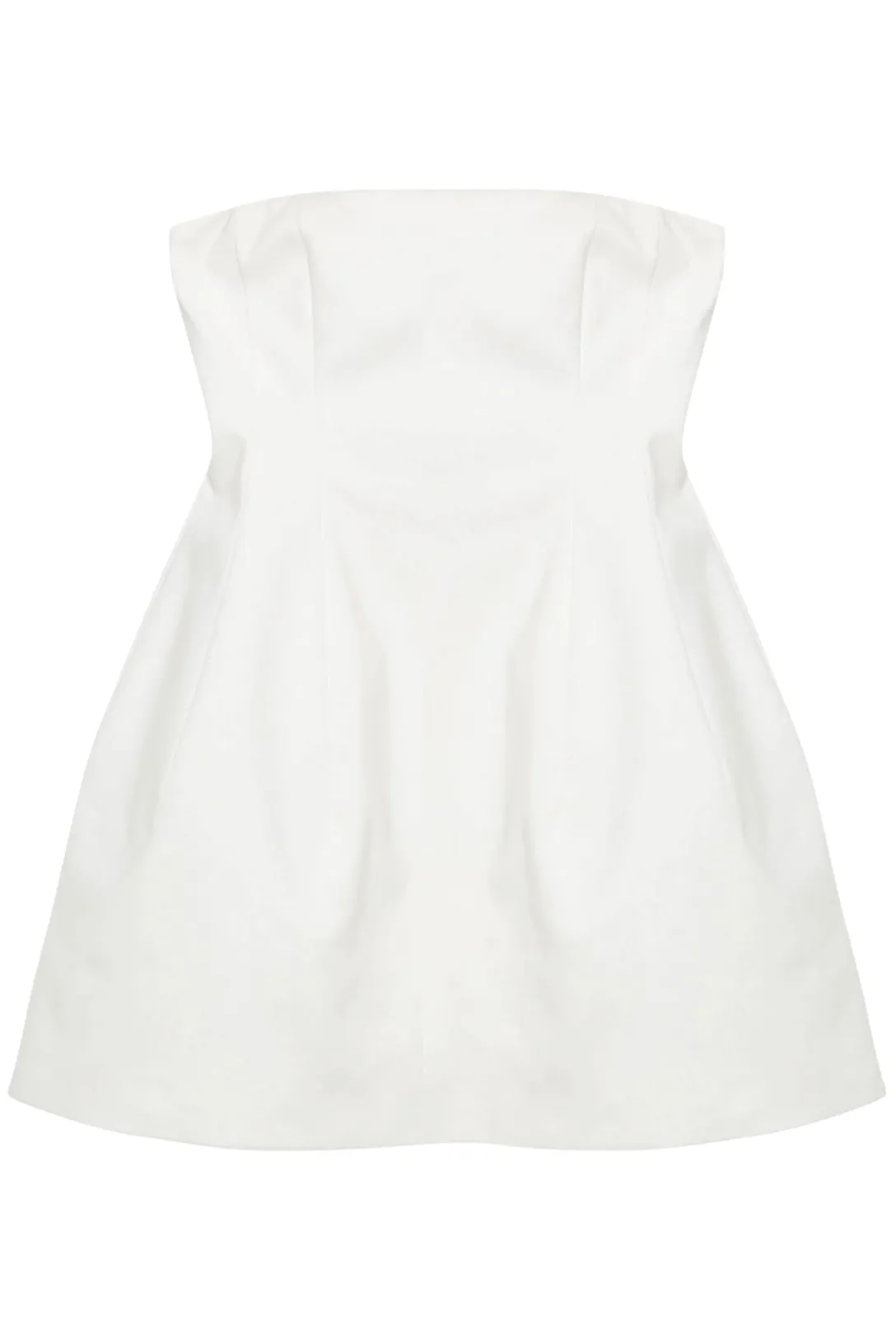 Arta Bustier Mini Dress | White