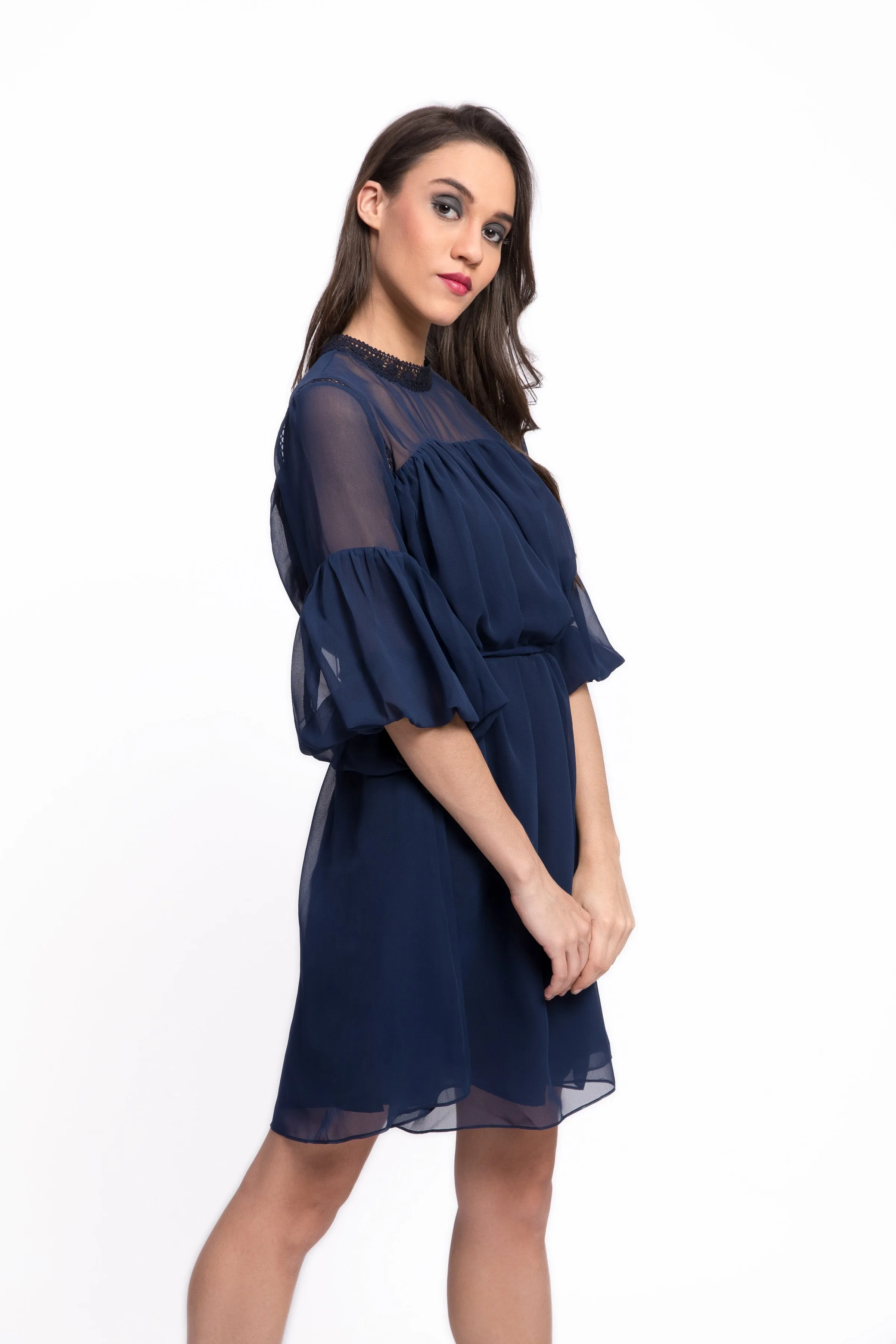 ASPERA Bell Sleeve Dress