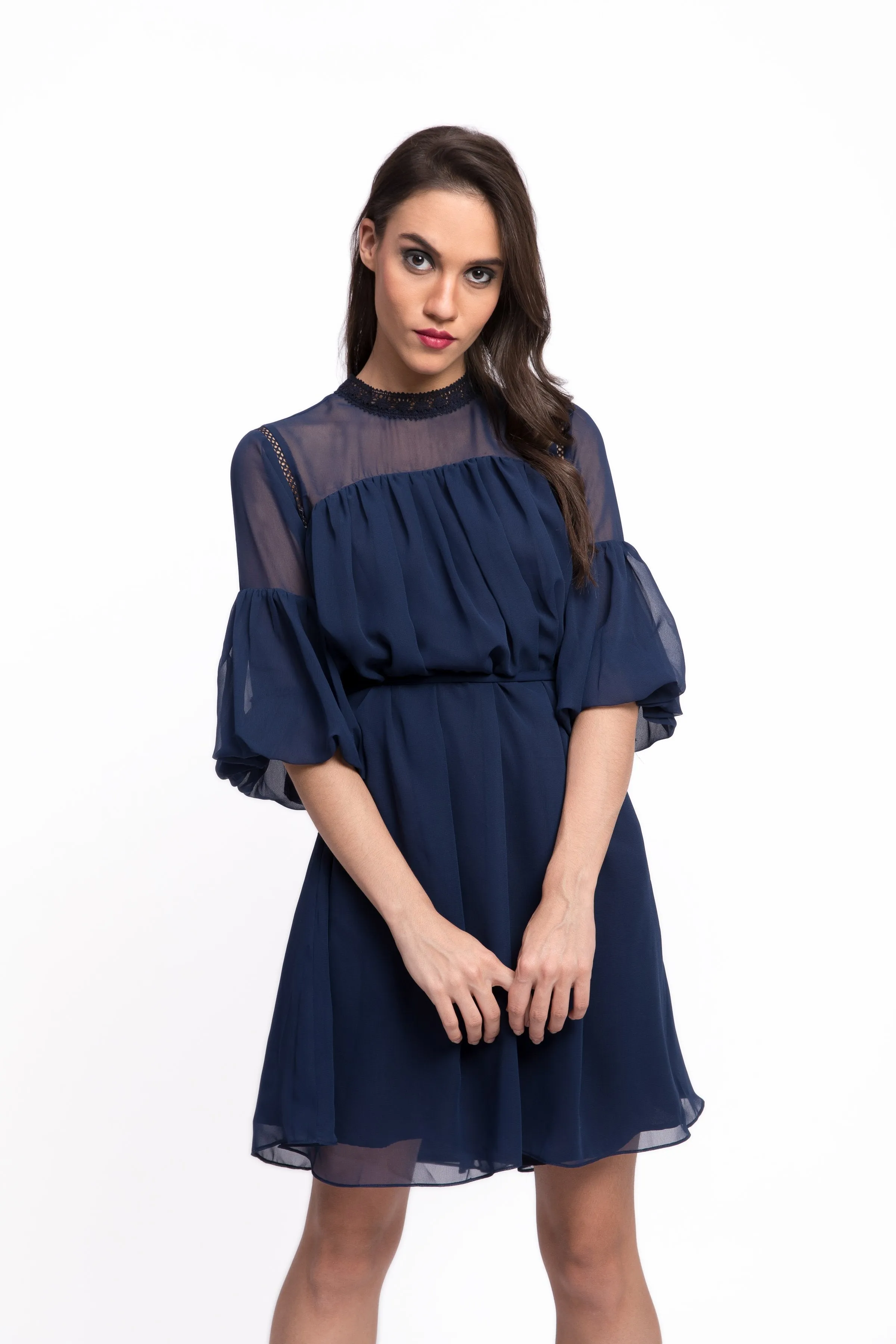 ASPERA Bell Sleeve Dress
