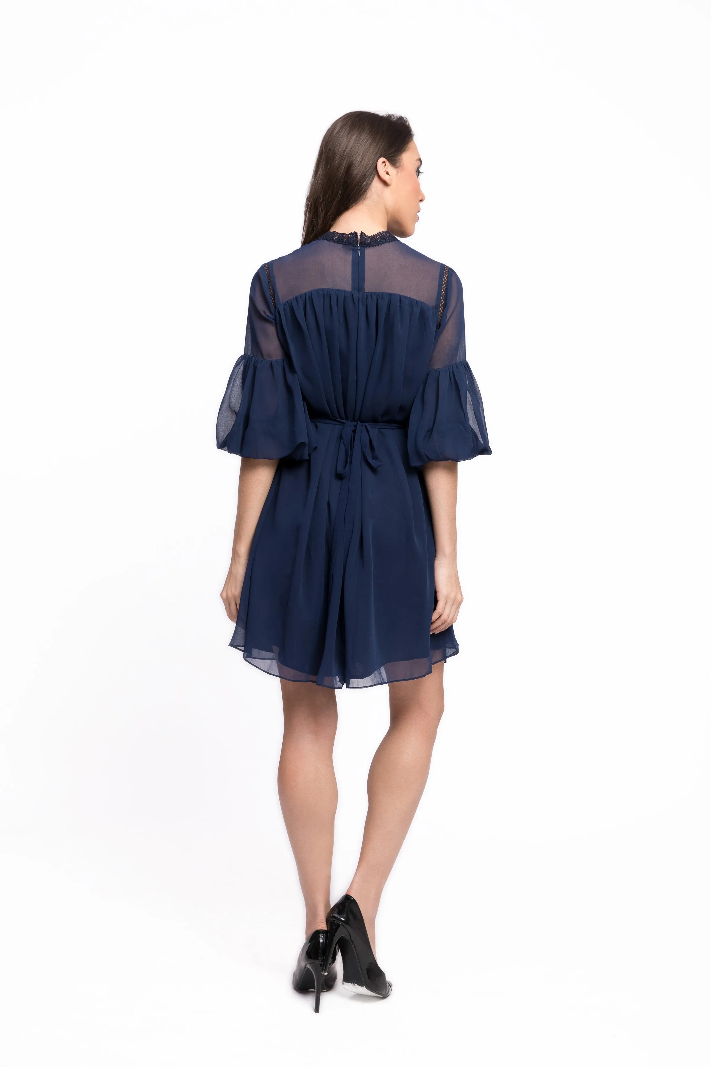 ASPERA Bell Sleeve Dress