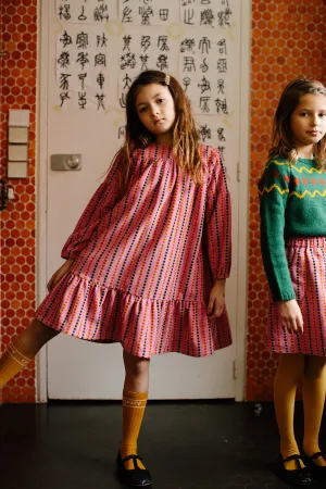Ava Cocotte Pink Velvet Dress