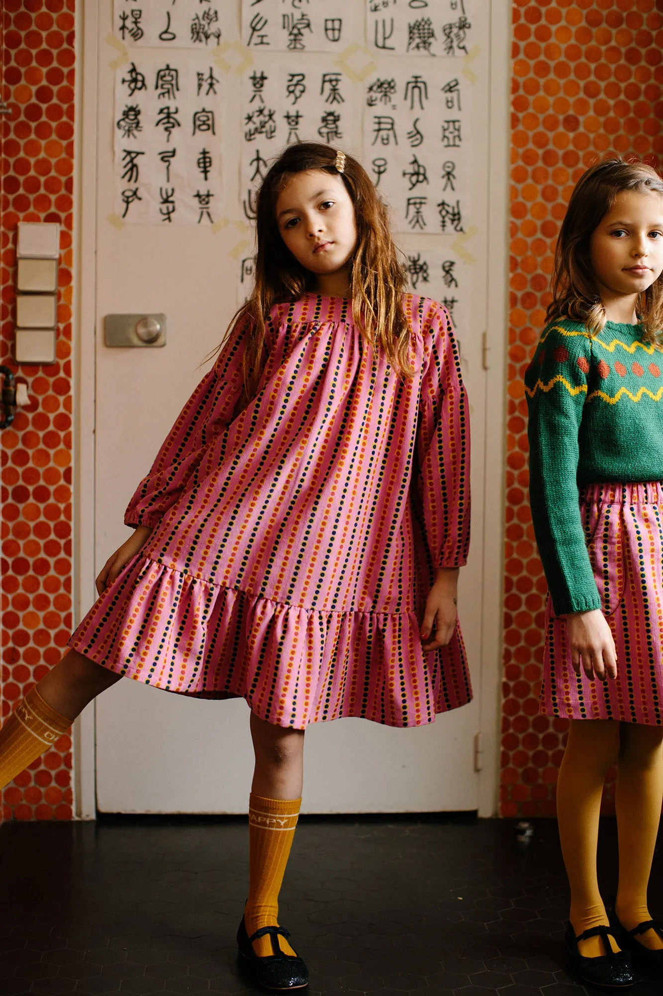 Ava Cocotte Pink Velvet Dress