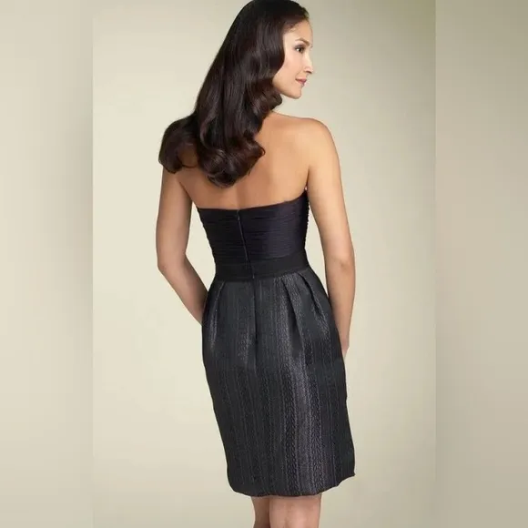 BCBG Max Azria Strapless Jacquard Mini Dress – Size 0