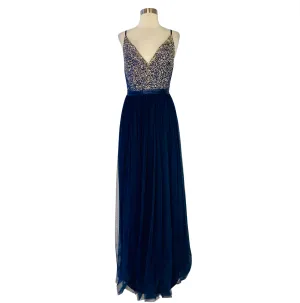 BHLDN ANTHROPOLOGIE Avery Sequin Gown Size 8 NWT
