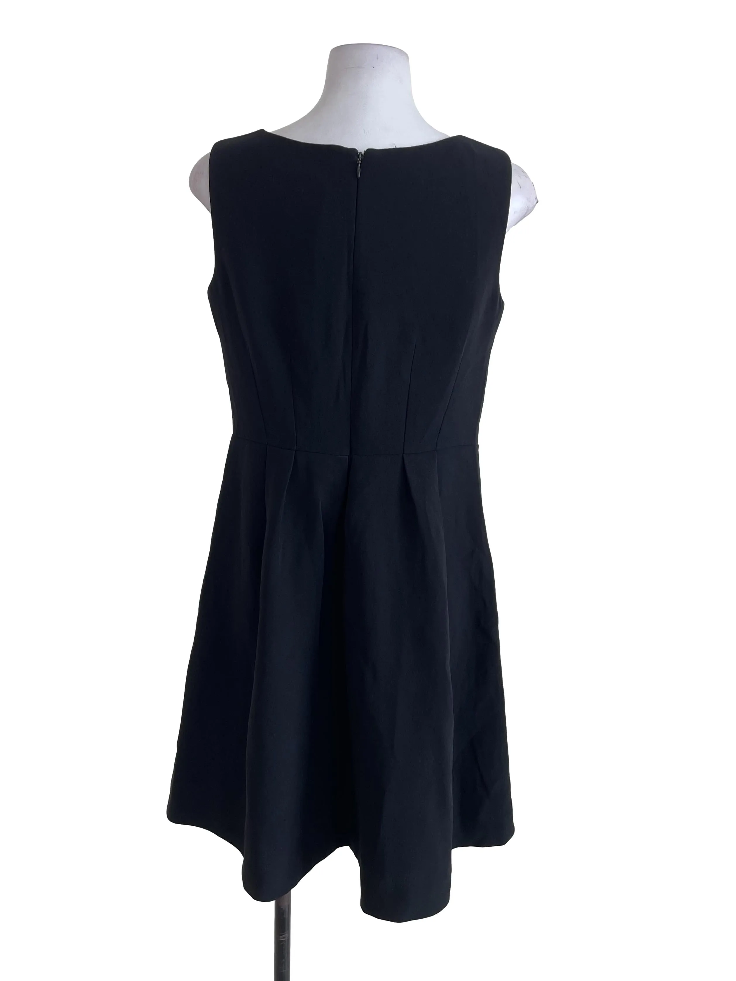 Black Basic Bouffont Dress