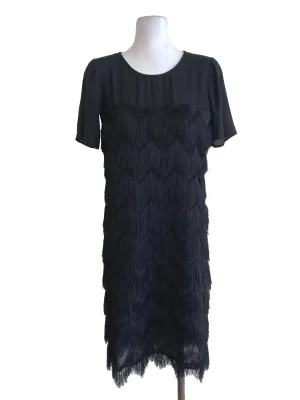 Black Fur Dress