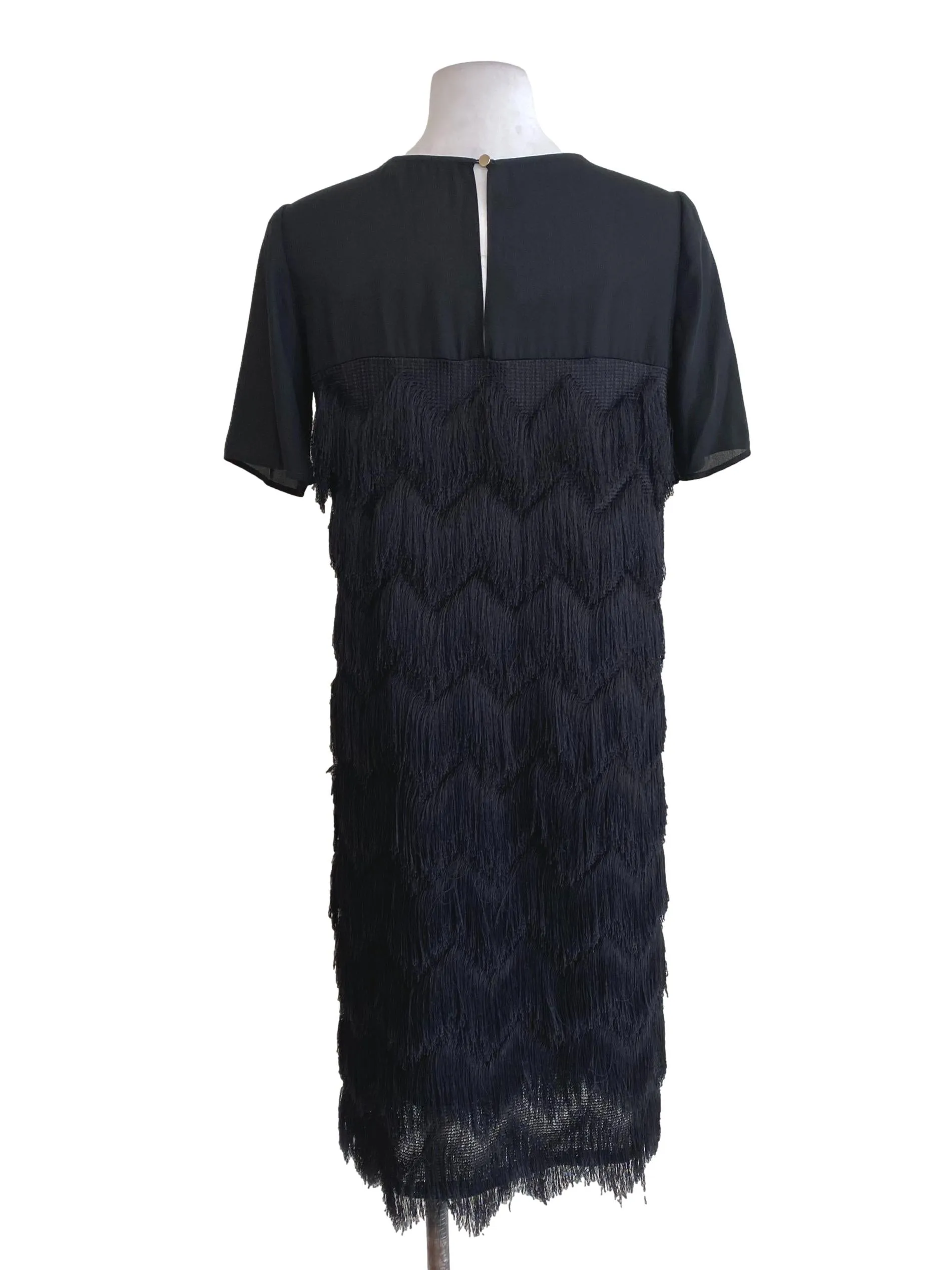 Black Fur Dress