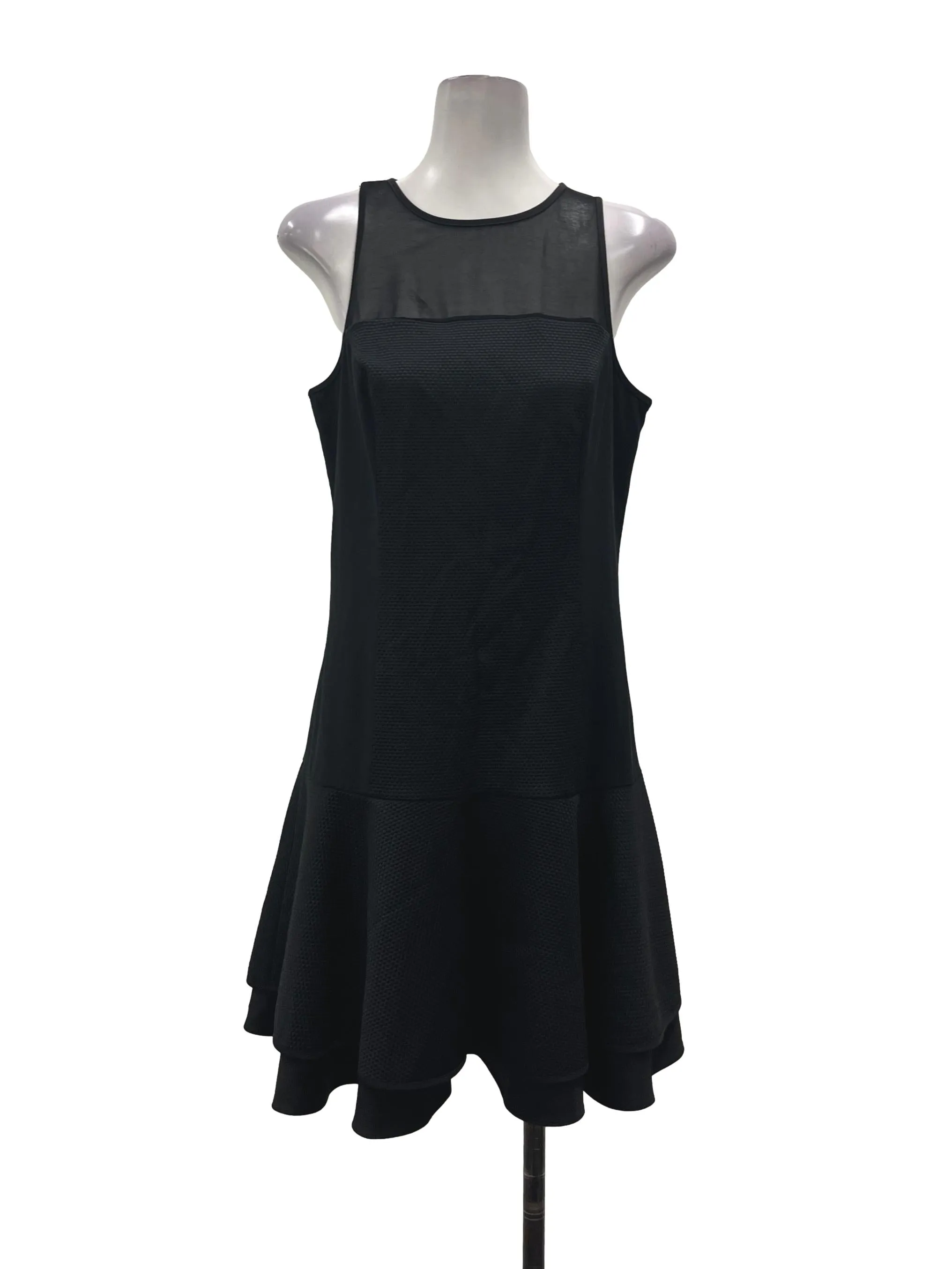 Black Peplum Dress