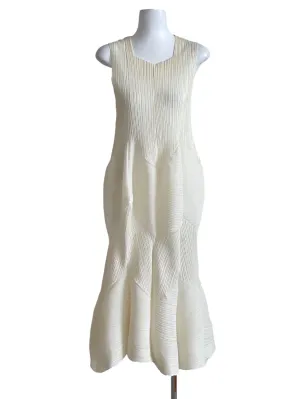 Black Plain A-Line Dress