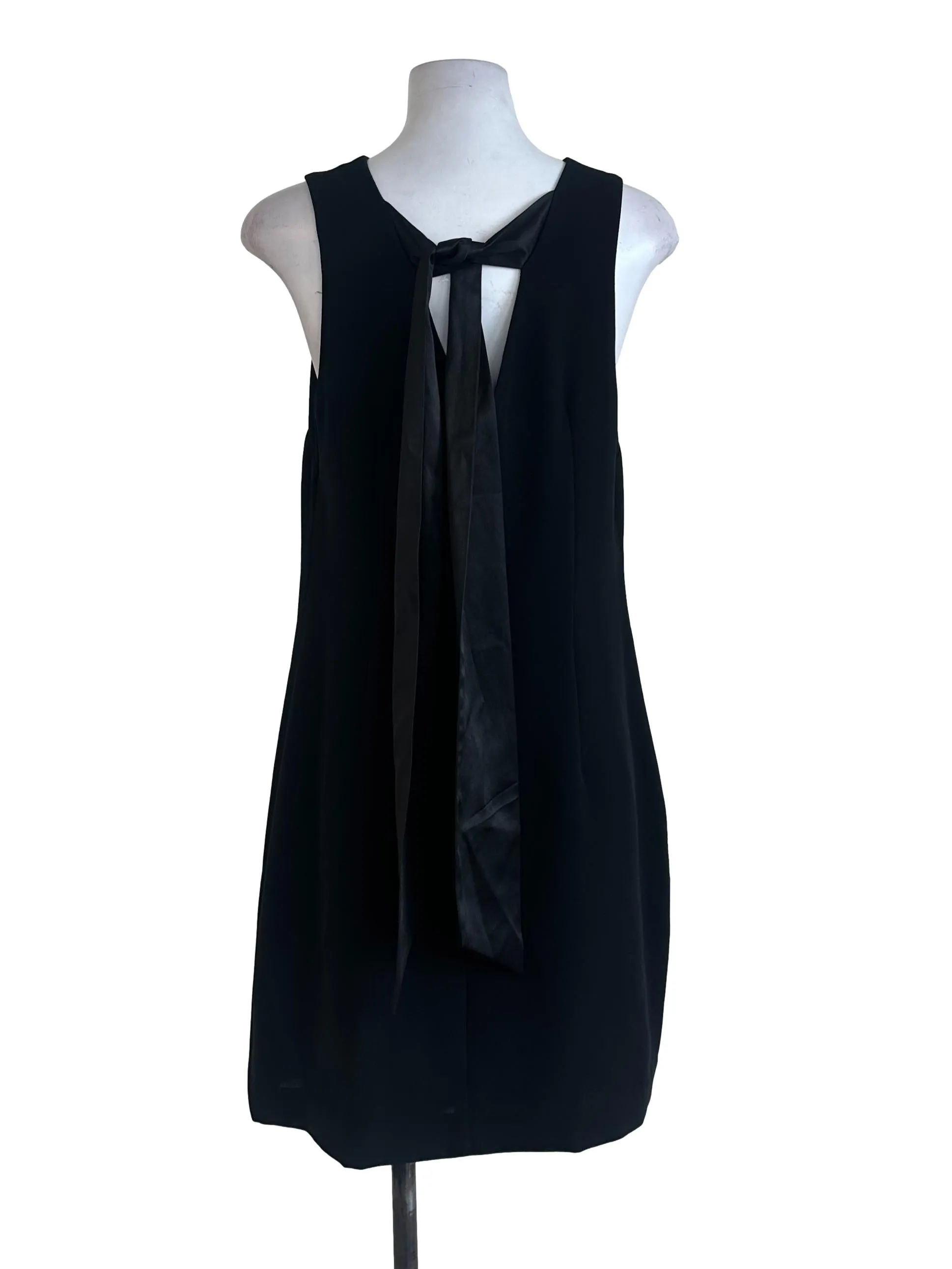 Black Plain Tunic Dress