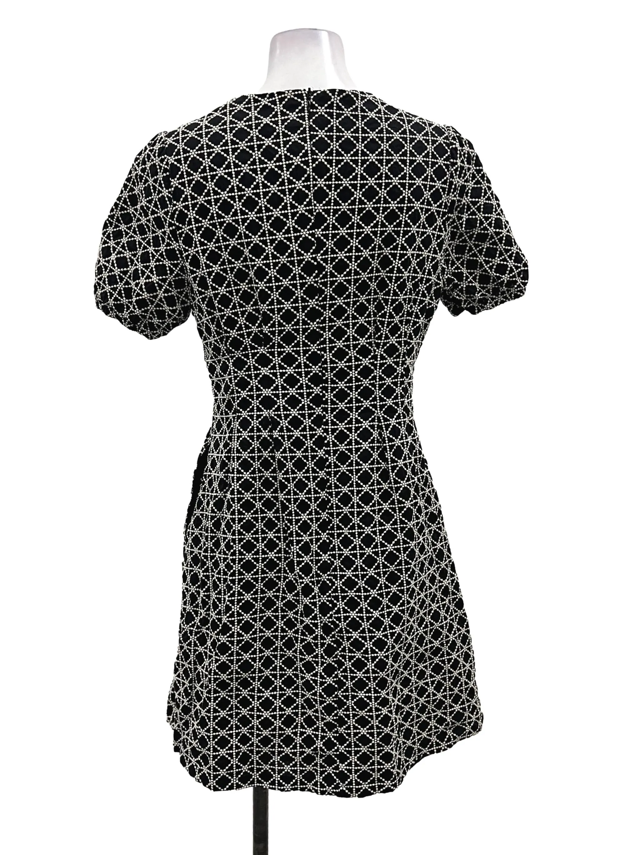 Black Stitch Dress