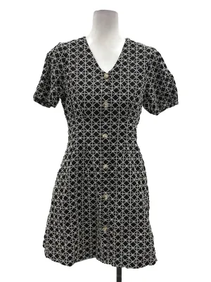 Black Stitch Dress