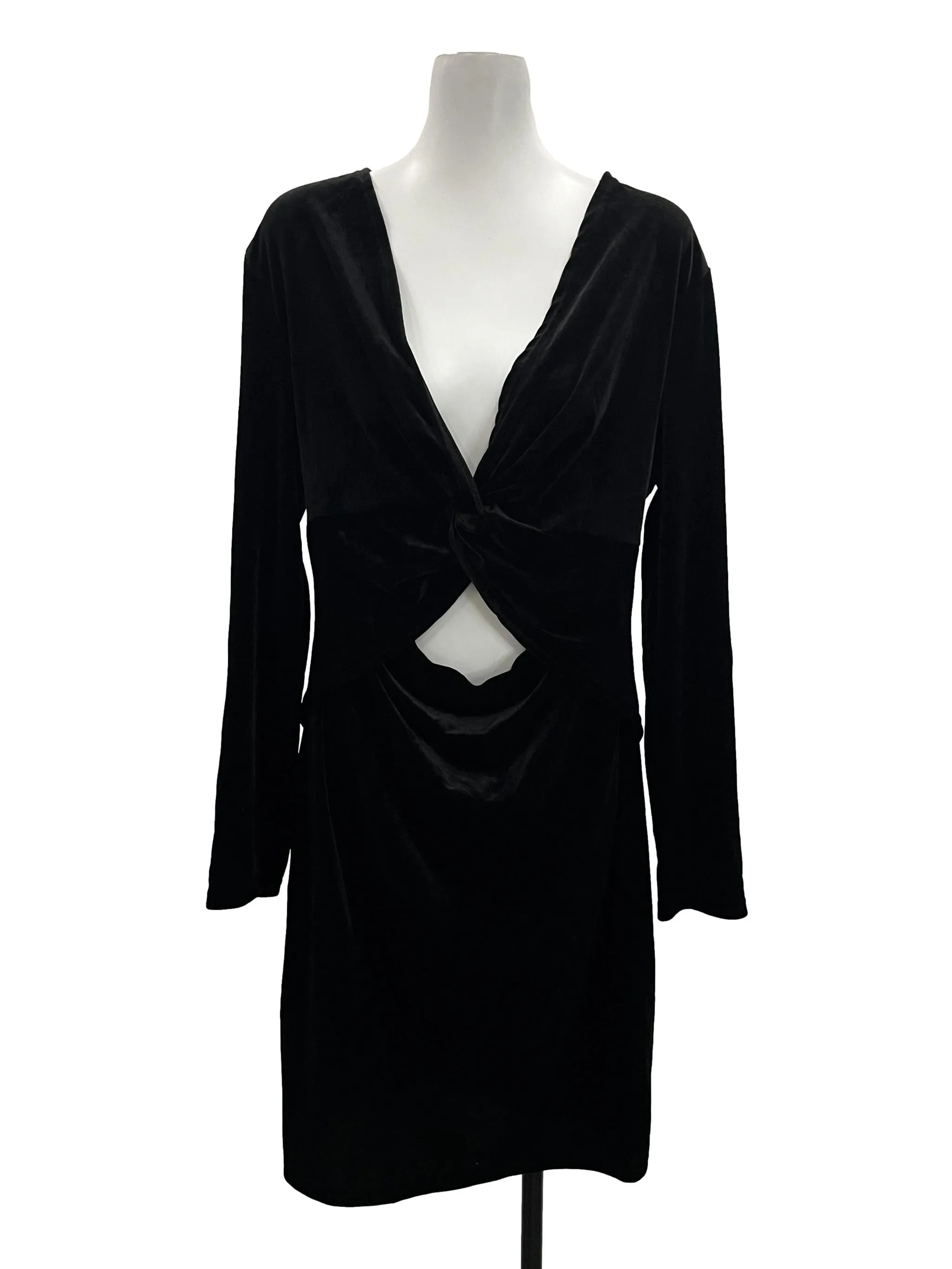 Black Velvet Dress