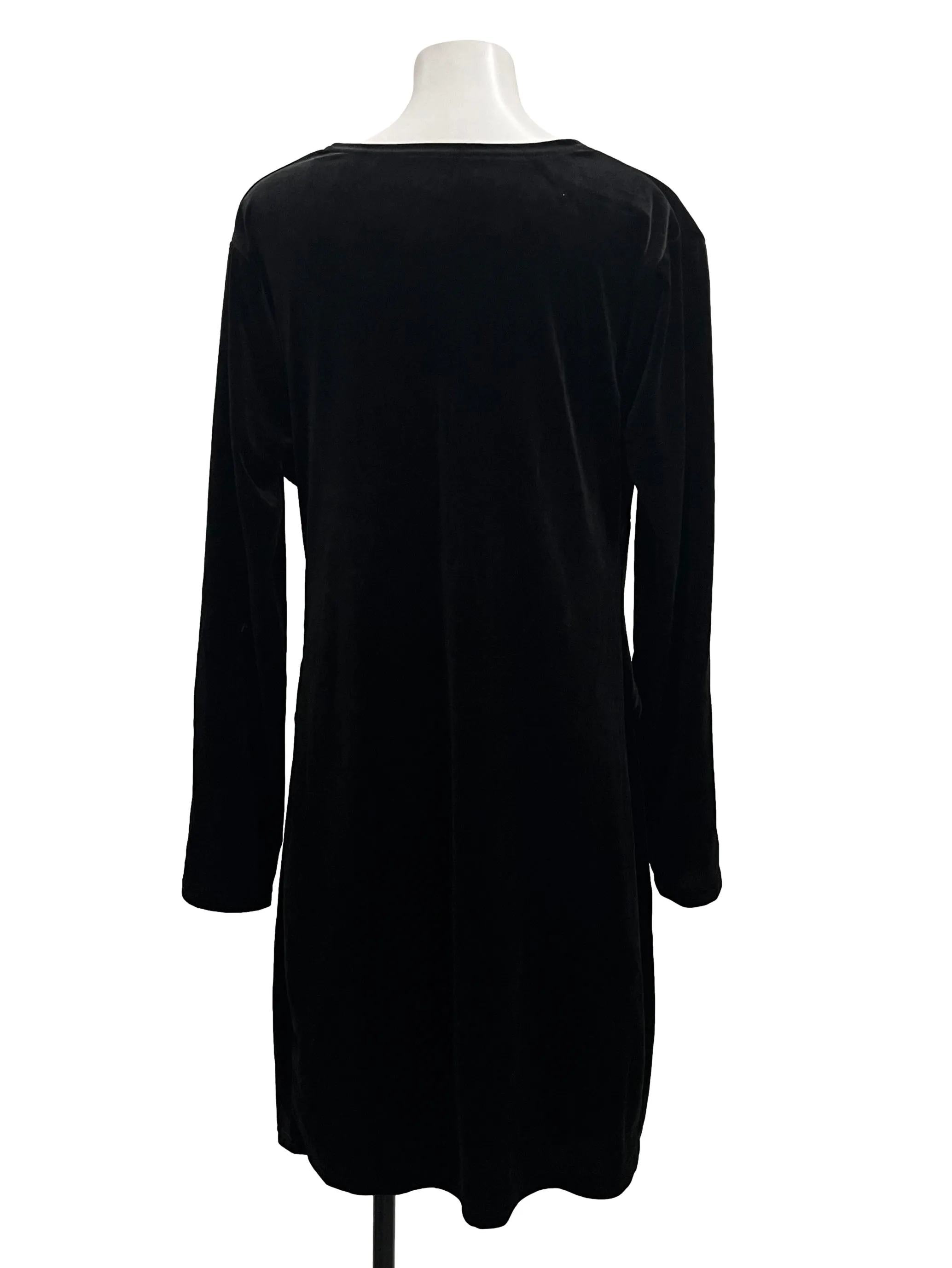 Black Velvet Dress