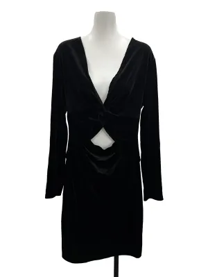 Black Velvet Dress