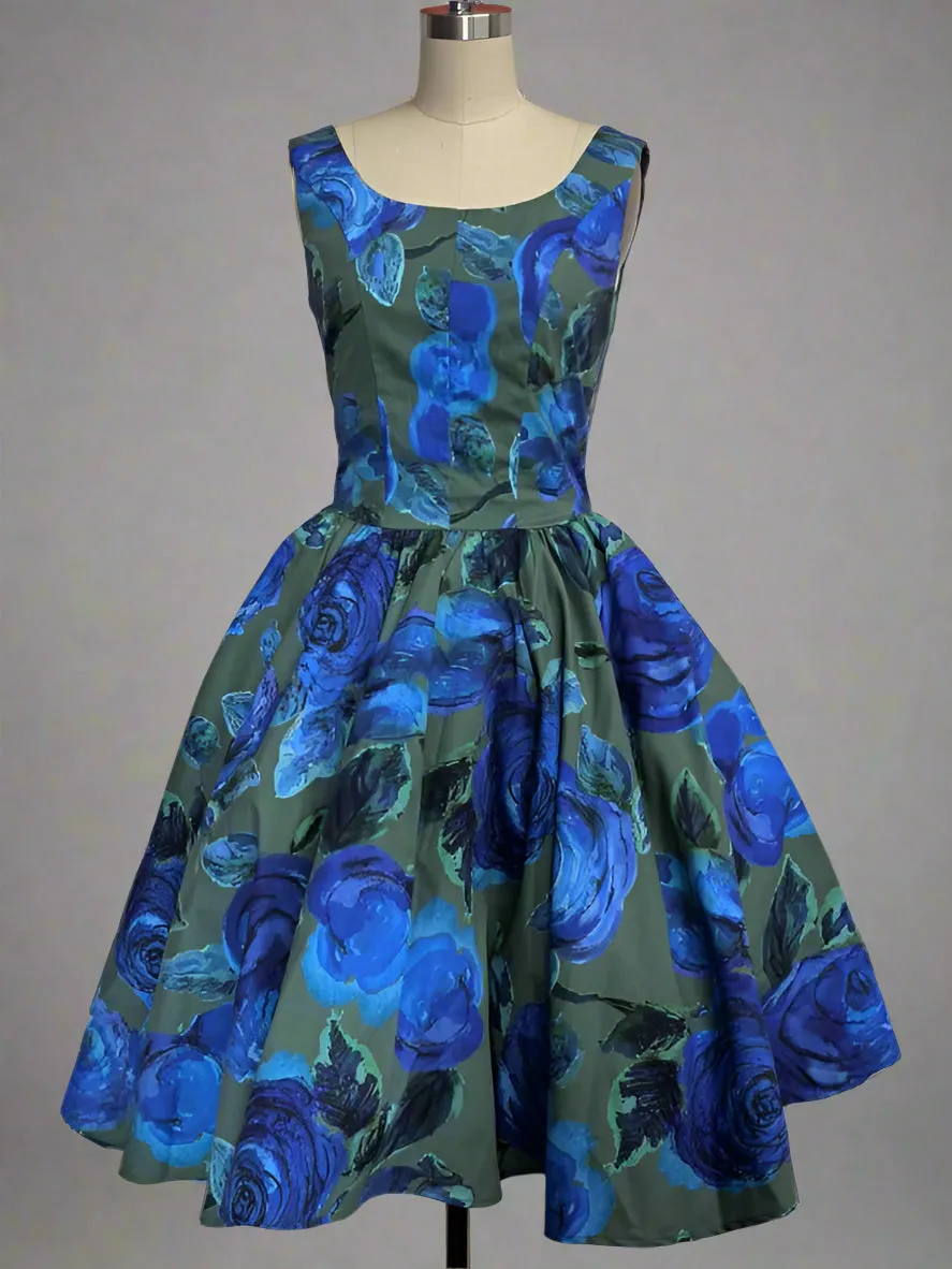 Blue Dawn Swing Dress