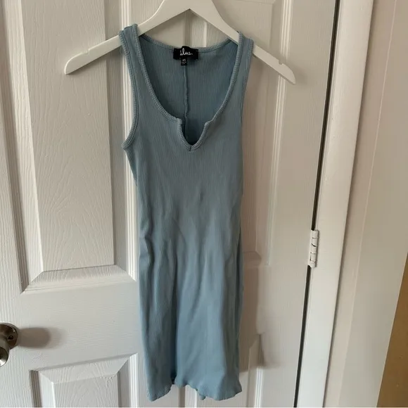 Blue Mini Dress