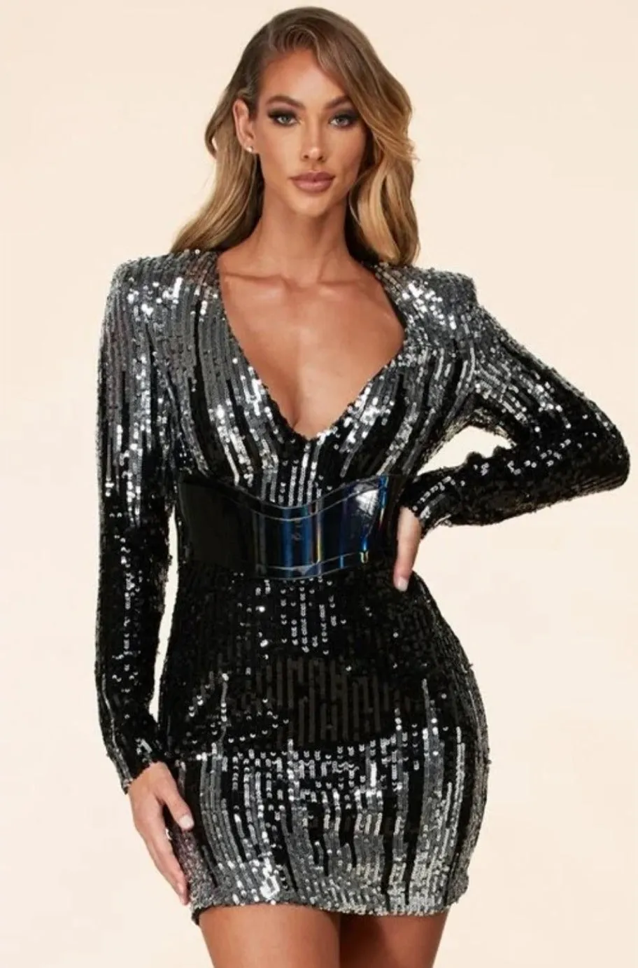Brianna De Marco Sequin Dress