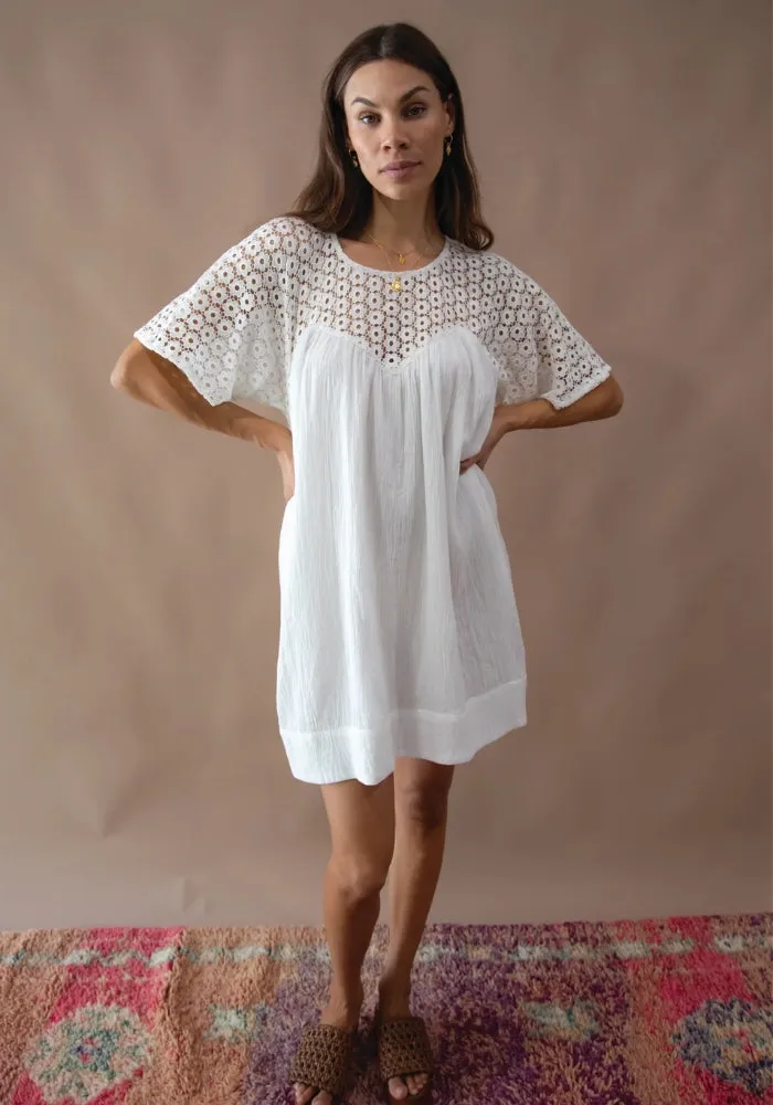 Brigette Lace Mini Dress
