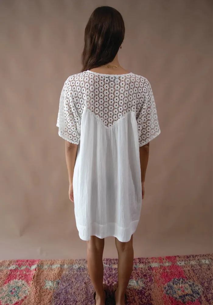 Brigette Lace Mini Dress