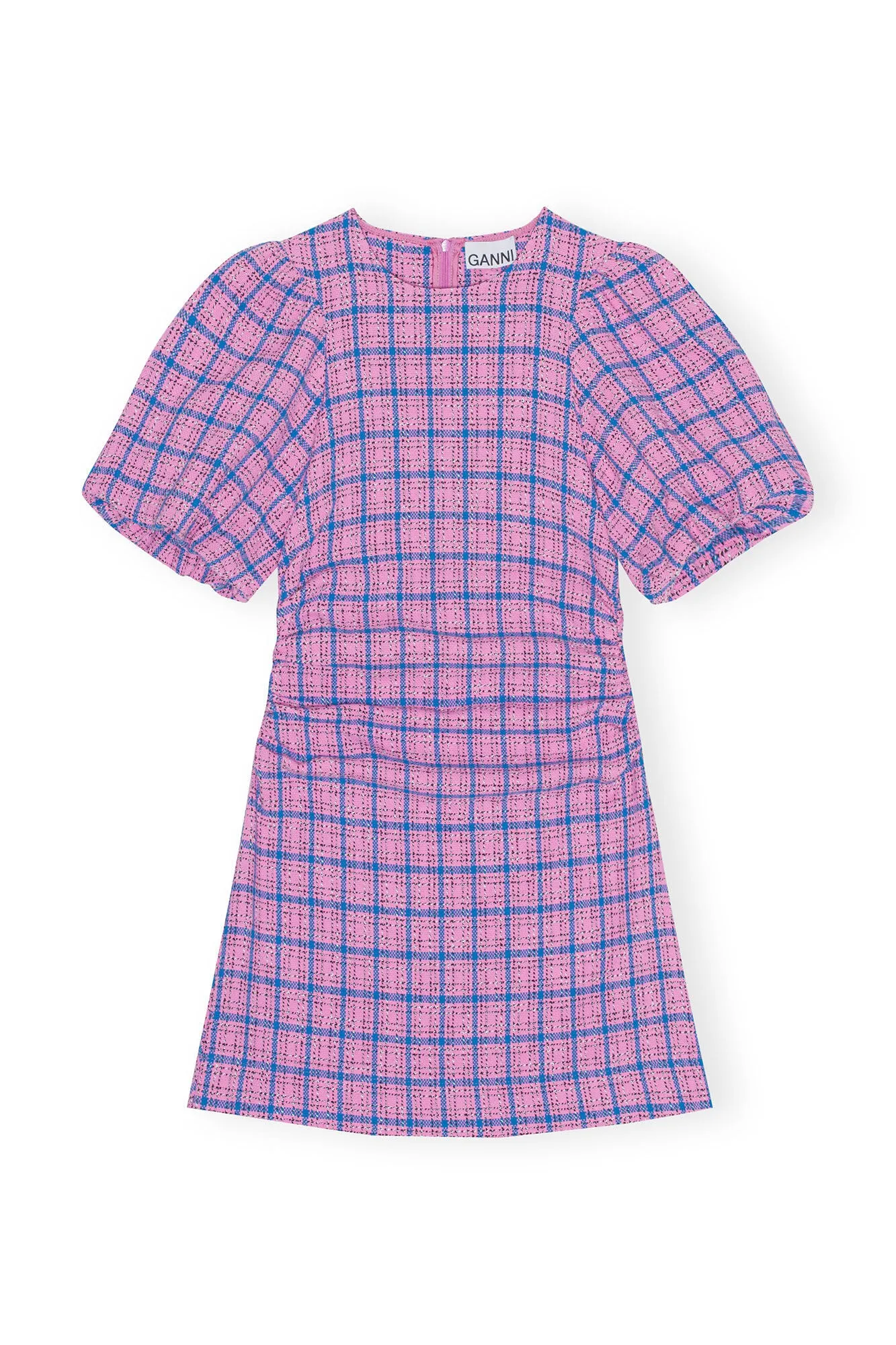 Check Suiting Mini Dress