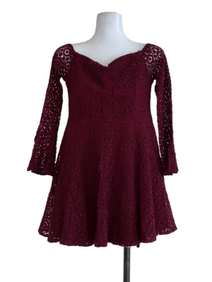 Cherry A-Line Dress