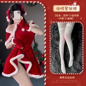 Christmas Velvet Dress