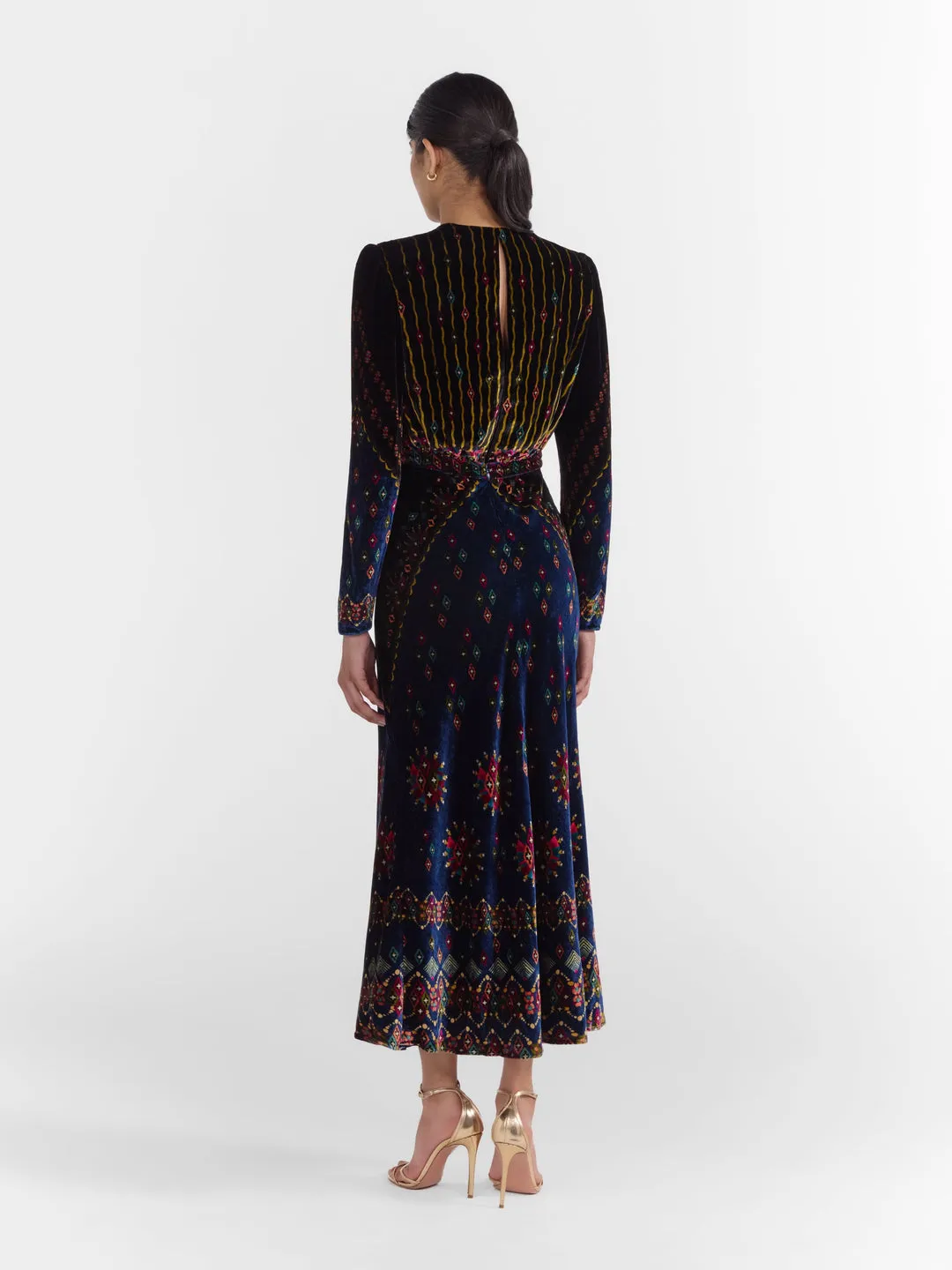 Claudia Midi Velvet