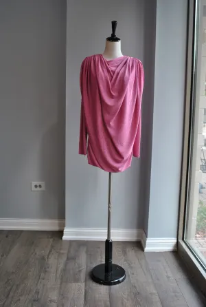 CLEARANCE - CANDY  PINK MINI PARTY DRESS WITH OPEN BACK