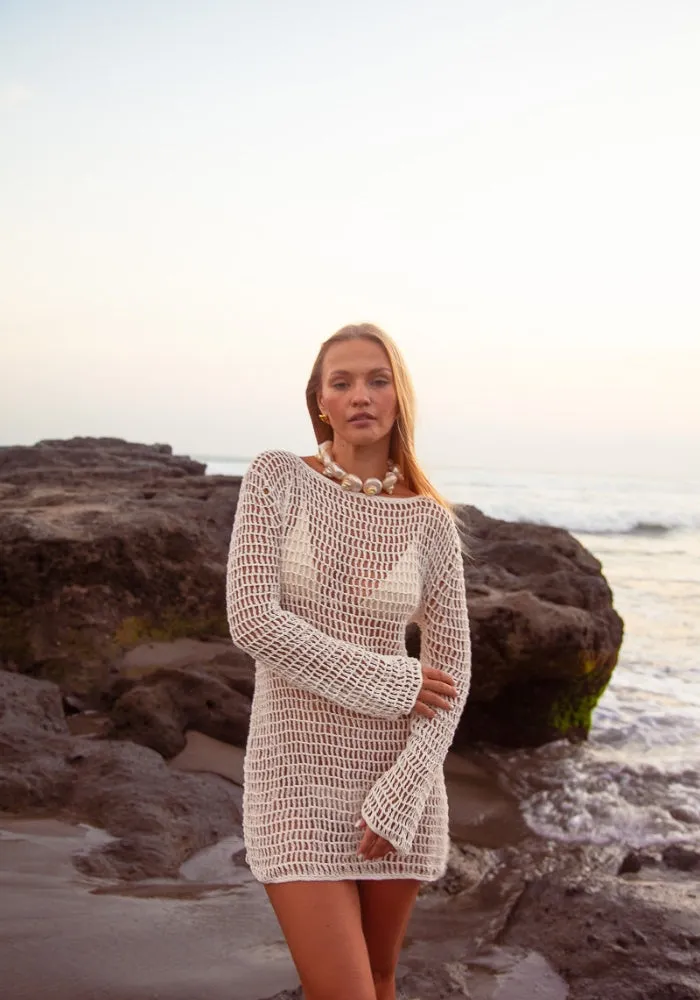 Crochet Mini Dress