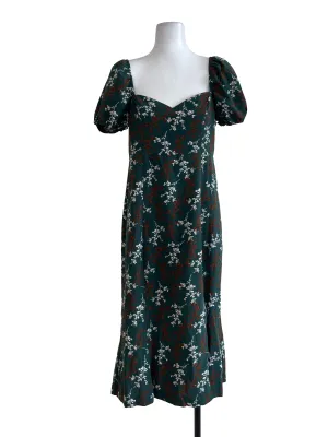 Dark Green Forest Dress