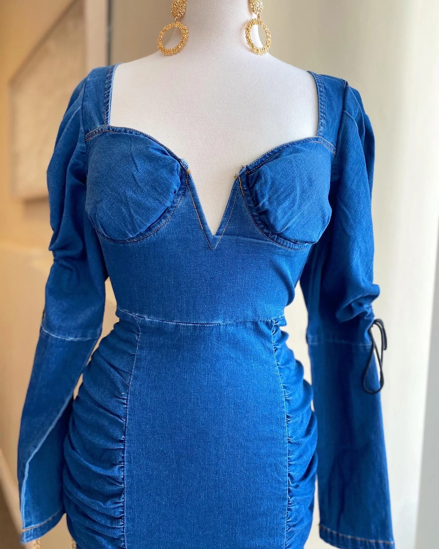 Denim Mini Dress