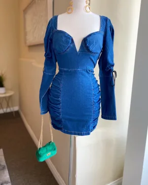 Denim Mini Dress