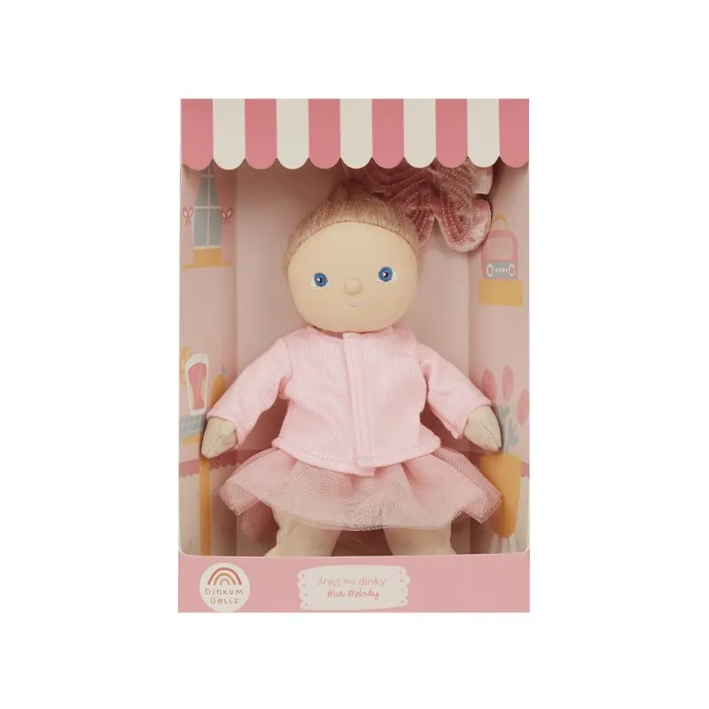 Dress Me Dinky Dinkum Doll | Mia Melody by Olliella